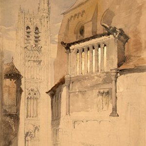 Tower of the Cathedral at Sens