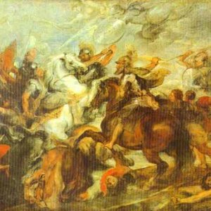Henry IV at the Battle of Ivry