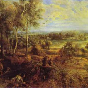 Landscape with the Chateau Steen