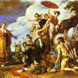Odysseus and Nausicaa