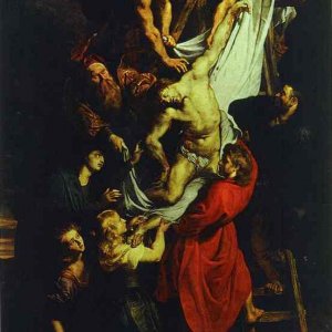 The Descent from the Cross (central part of the triptych)