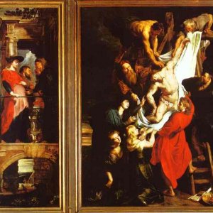 The Descent from the Cross (Left)