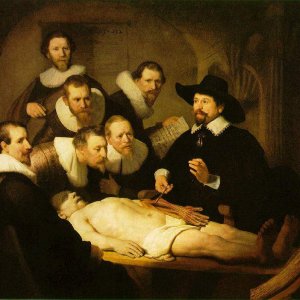 Doctor Nicolaes Tulp's Demonstration of the Anatomy of the Arm.