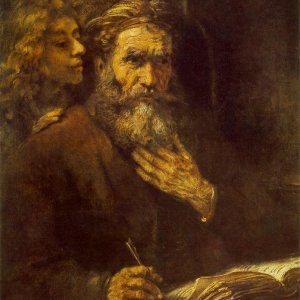Evangelist Matthew and the Angel