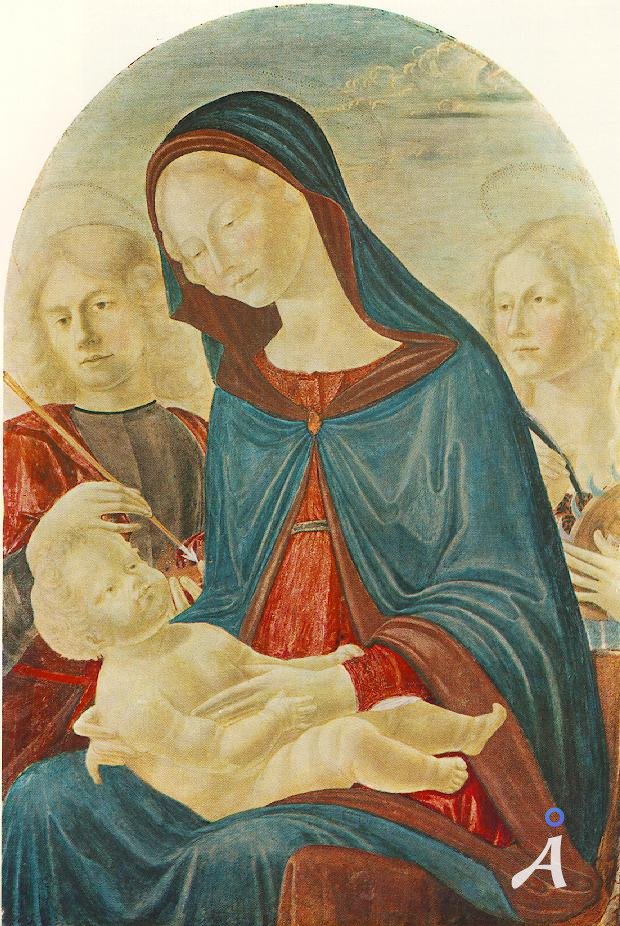 Madonna With Child St. Sebastian And St. Catherine Of Alexandria ...